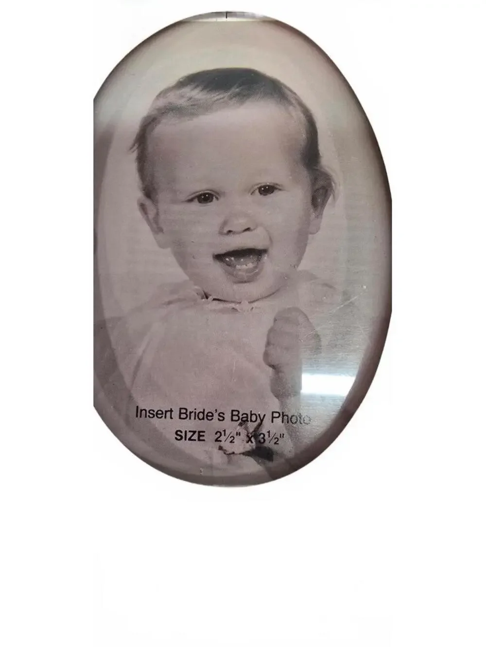 1990's Russ Wedding Day Multi-Photo Picture Frame